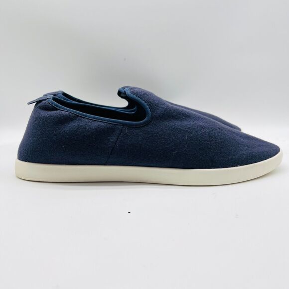 Allbirds Wool Loungers Mens 13 Blue Merino Wool Loafers Shoes Slip On Comfort - Picture 1 of 12